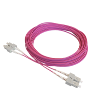 Patchkabel duplex OM4, SC/PC-SC/PC, 1.8mm, 24m