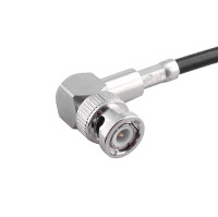 Stecker, gewinkelt, 50 Ohm, BNC/Stecker, Huber+Suhner (16 BNC-50-4-16/133NH)