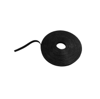 Klettband BTB, Klettverschluss, 19,05mm, Rolle 22,9m, schwarz