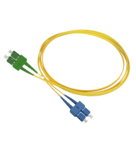 Patchkabel duplex SM, SC/APC-SC/PC, 1,8mm, 2m