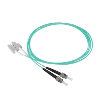 Patchkabel duplex OM3, SC/PC-ST/PC, 1,8mm, 2m