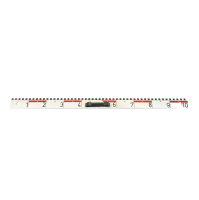 Lineal, 1m, weiß