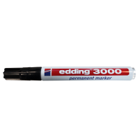 Permanentmarker, 3mm, schwarz