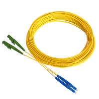 Patchkabel duplex SM, E2000/APC-LC/PC, 2,0mm, 12m