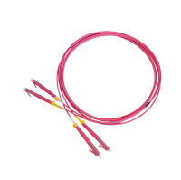 Patchkabel duplex OM4, LC/PC-LC/PC, 1,8mm, 2,5m