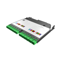 IANOS Spleissmodul, SM, 12x LC/APC duplex, 24x Pigtail, TIA, Heatshrink