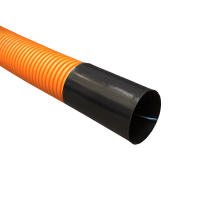 PE-Flexrohr, 63mm, Rolle 50m, orange