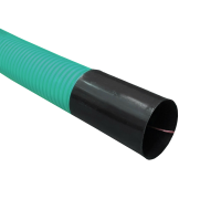 PE-Flexrohr, 110mm, Rolle 50m, türkis