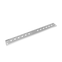 Frontplatte Patchpanel LWL, 1HE, 12× ST, 19 Zoll, grau, Fibrain