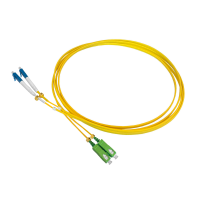 Patchkabel duplex SM, LC/PC-SC/APC, 1,8mm, 4m