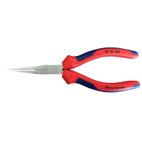 Telefonzange, halbrunde Backen, 160mm, Knipex