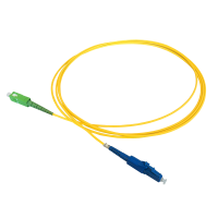 Patchkabel simplex SM, LC/PC-SC/APC, Klasse C, 1,2mm, 4,5m
