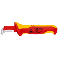 Kabelmesser, mit Gleitschuh, 180mm, VDE, Knipex