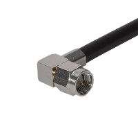 Stecker, gewinkelt, 50 Ohm, SMA/Stecker, Huber+Suhner (16 SMA-50-4-77/133NE)