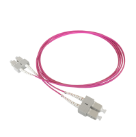 Patchkabel duplex OM4, SC/PC-SC/PC, 1,8mm, 8m