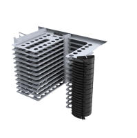 LISA Chassis, 6HE, links, grau