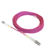 Patchkabel duplex OM4, LC/PC-LC/PC, 1.8mm, 21m