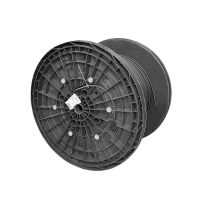 Schleppkettenkabel, 12-fach, OM3, 250um, 13.0mm, PUR, schwarz