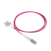 Patchkabel duplex OM4, LC/PC-SC/PC, 1,8mm, 3m
