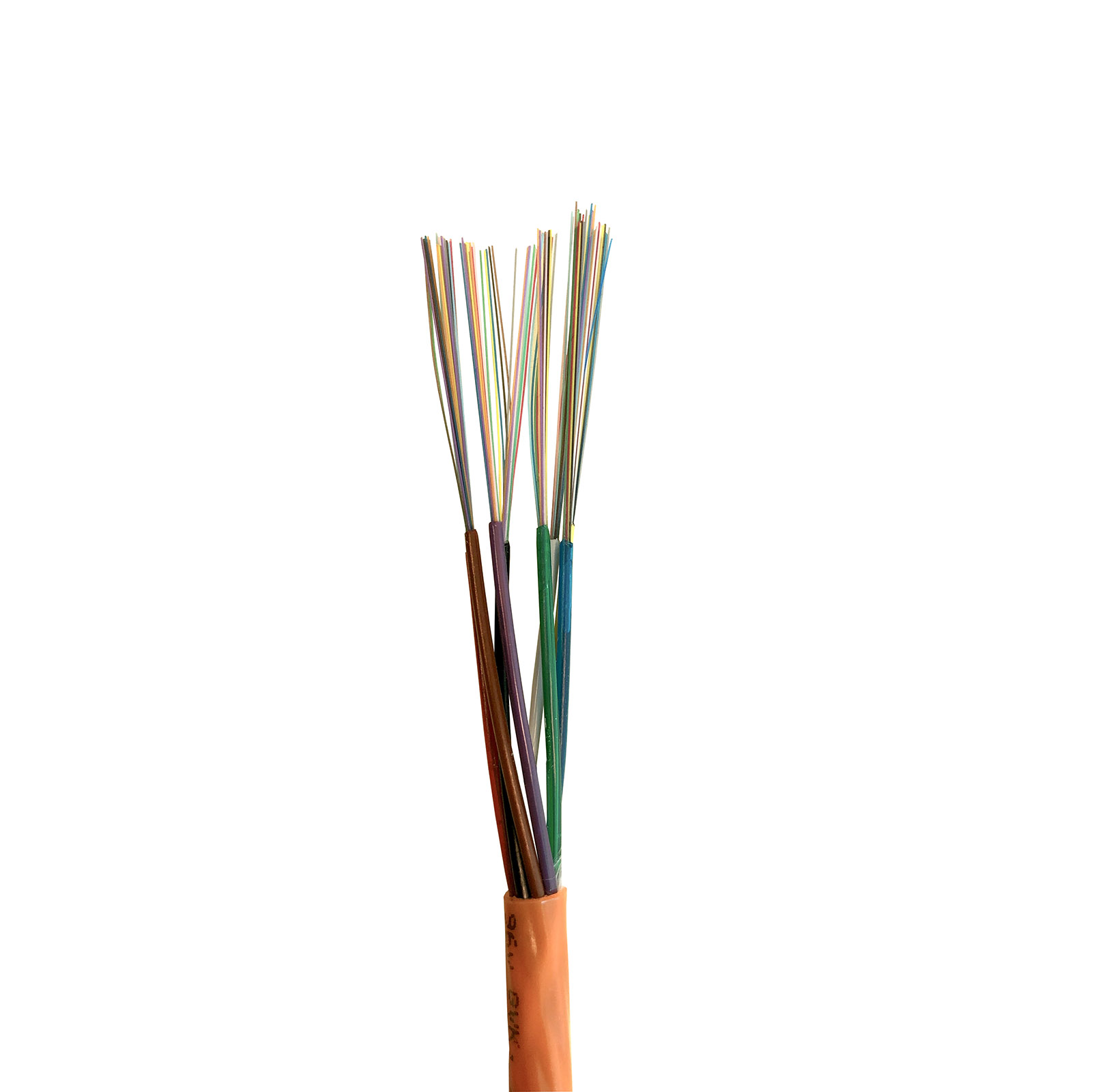 Mikroröhrchen Kabel, 96-fach, SM, G.657A1, 200um, 6.0mm, orange (KPN)