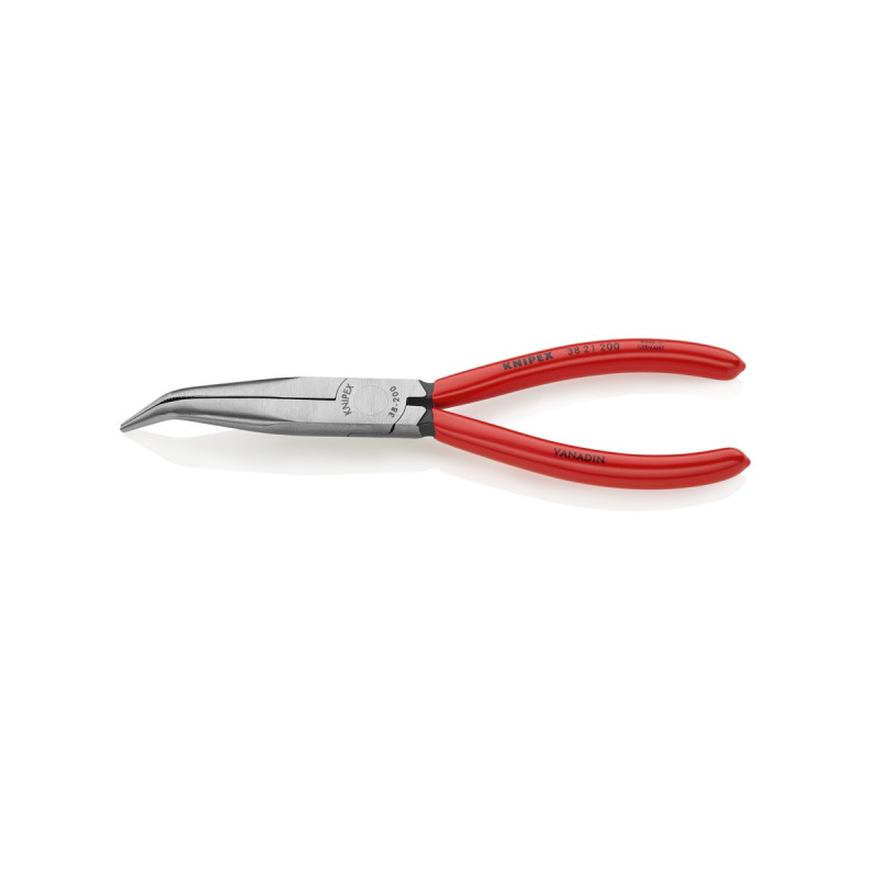 Mechanikerzange, halbrunde Backen, 200 mm, Knipex