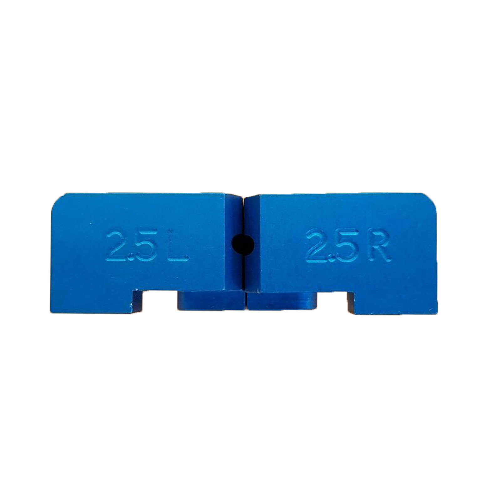 Führungsblock, 2,5 mm, blau, Ripley Miller