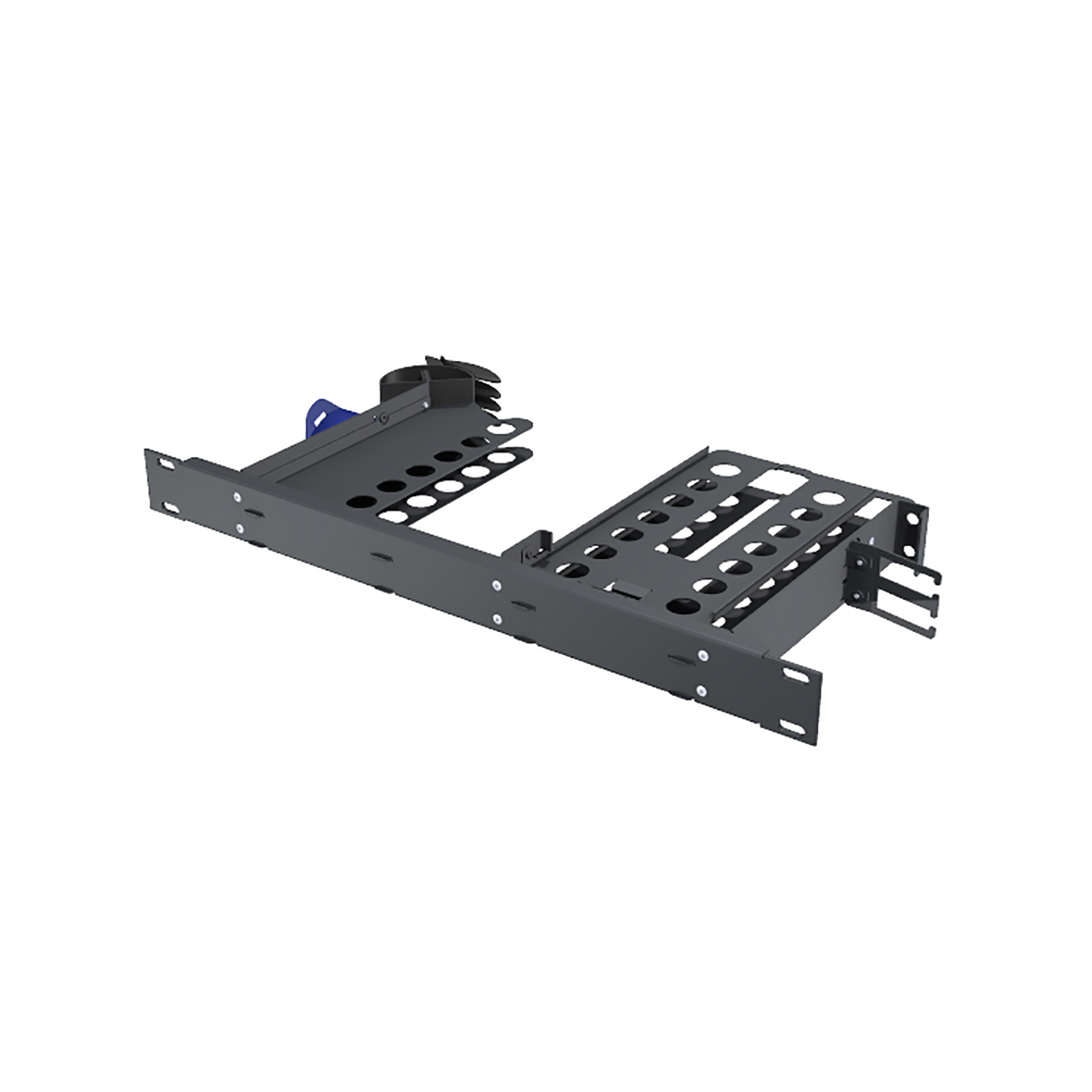 LISA Chassis, 1HE, schwarz