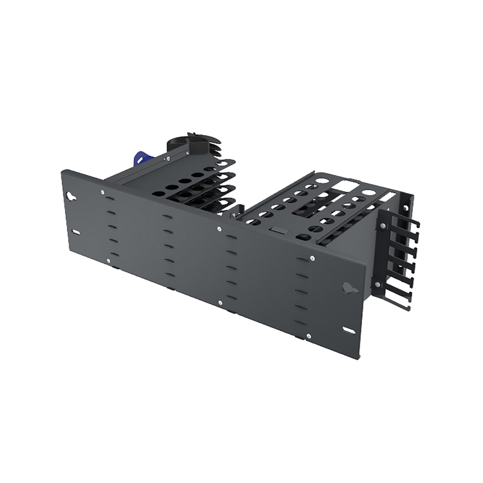 LISA Chassis, 3HE, schwarz
