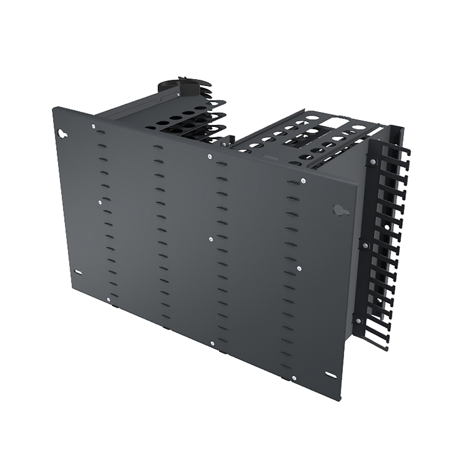 LISA Chassis, 7HE, schwarz