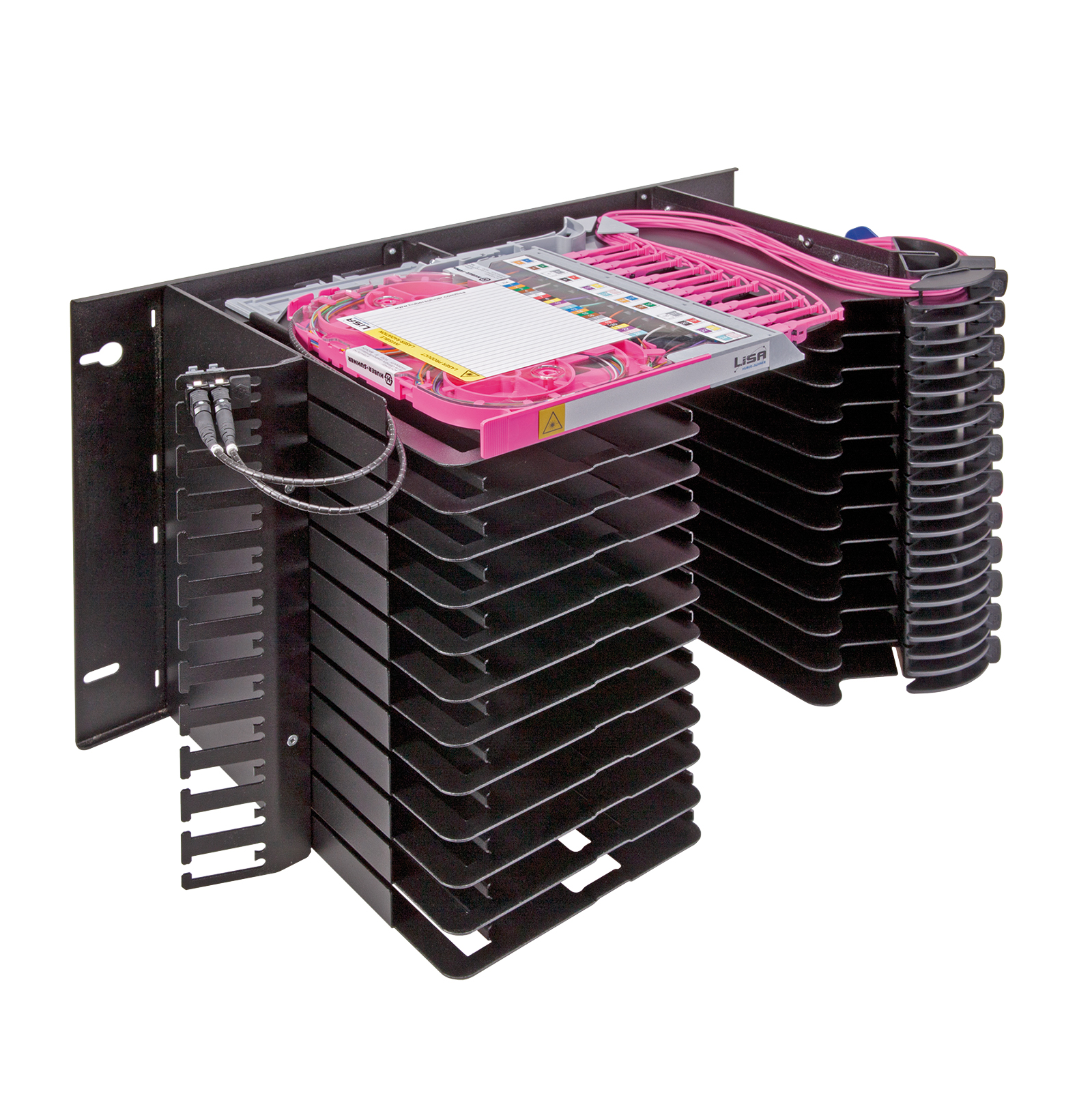 LISA Chassis, 6HE, schwarz