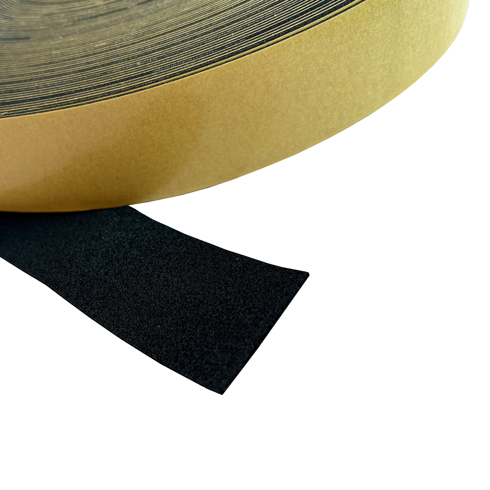 Schaumstoffband, 15x1mm, Rolle 30m, schwarz
