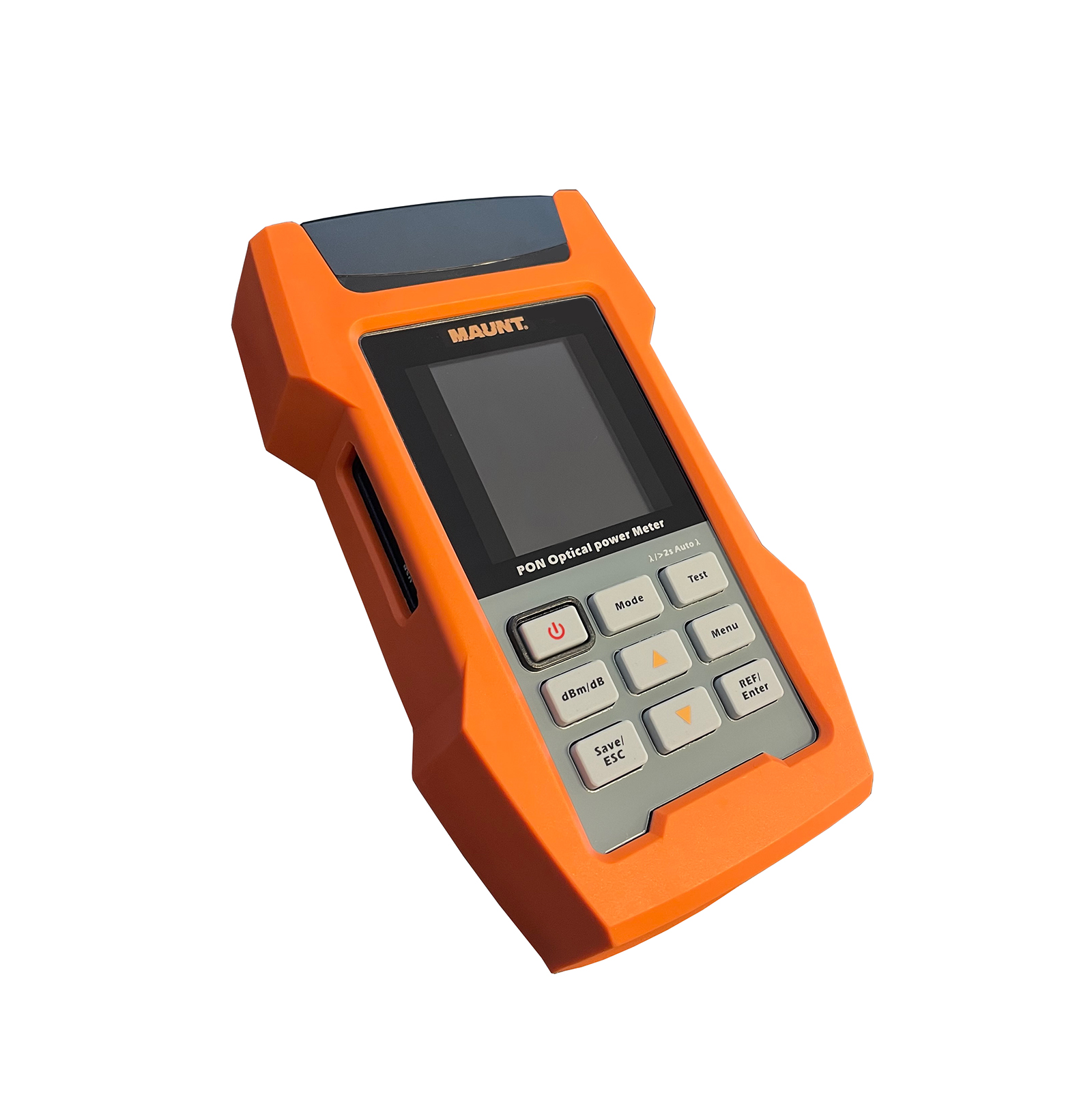Powermeter, SM, XGPON, +10dBm bis -40dBm, 2x SC/APC + 1x VFL, inkl. AC-Steckverbinder, Maunt