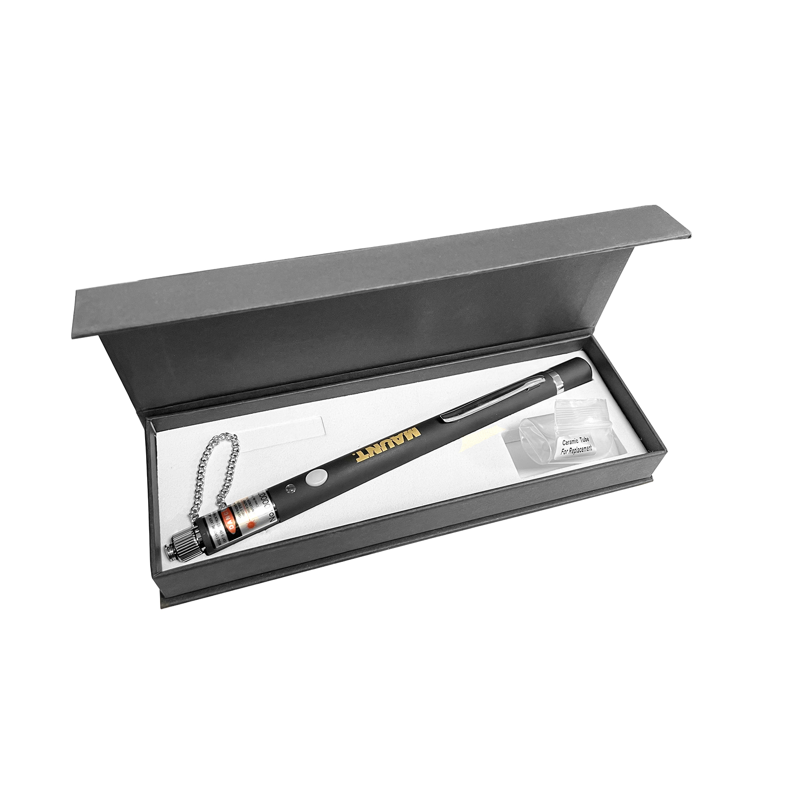Glasfaser-Laserstift, kompakt, 20mW, 10km