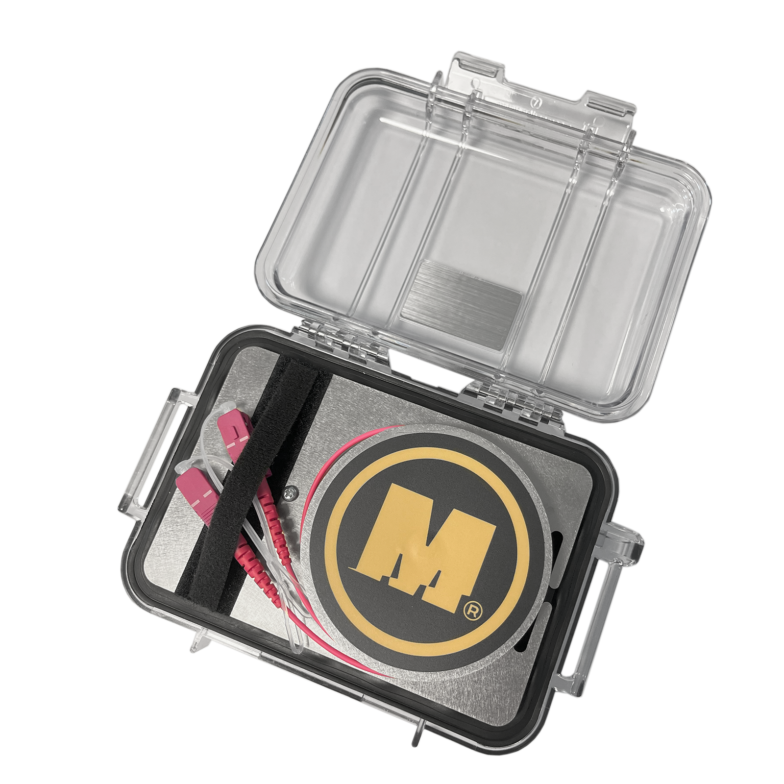 Vor-/Nachlauffaser Box, 1x 200m, OM4, SC/PC-SC/PC, 2.0mm, 5m