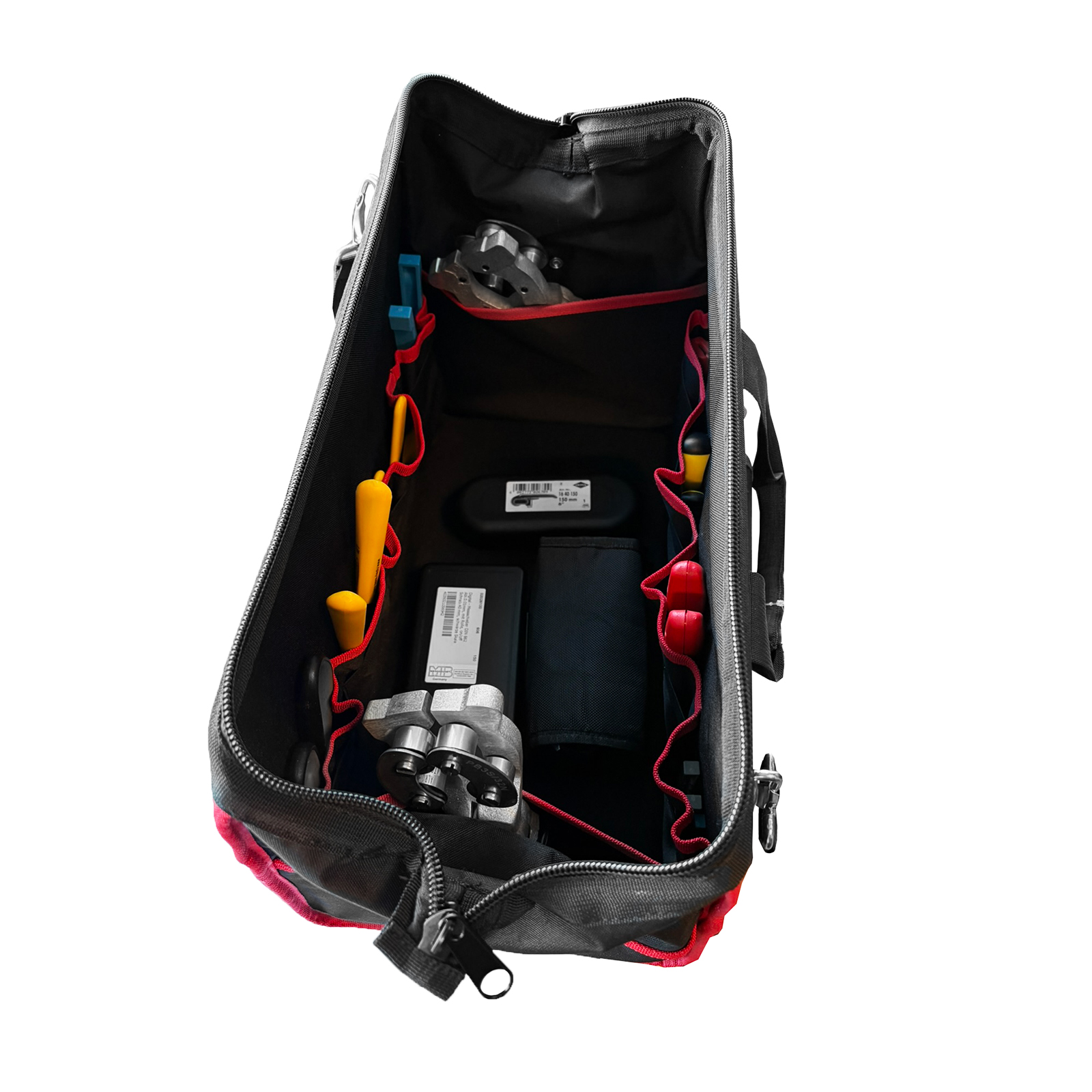 Werkzeugtasche komplett, FTTH, Glasfaser-Installateur