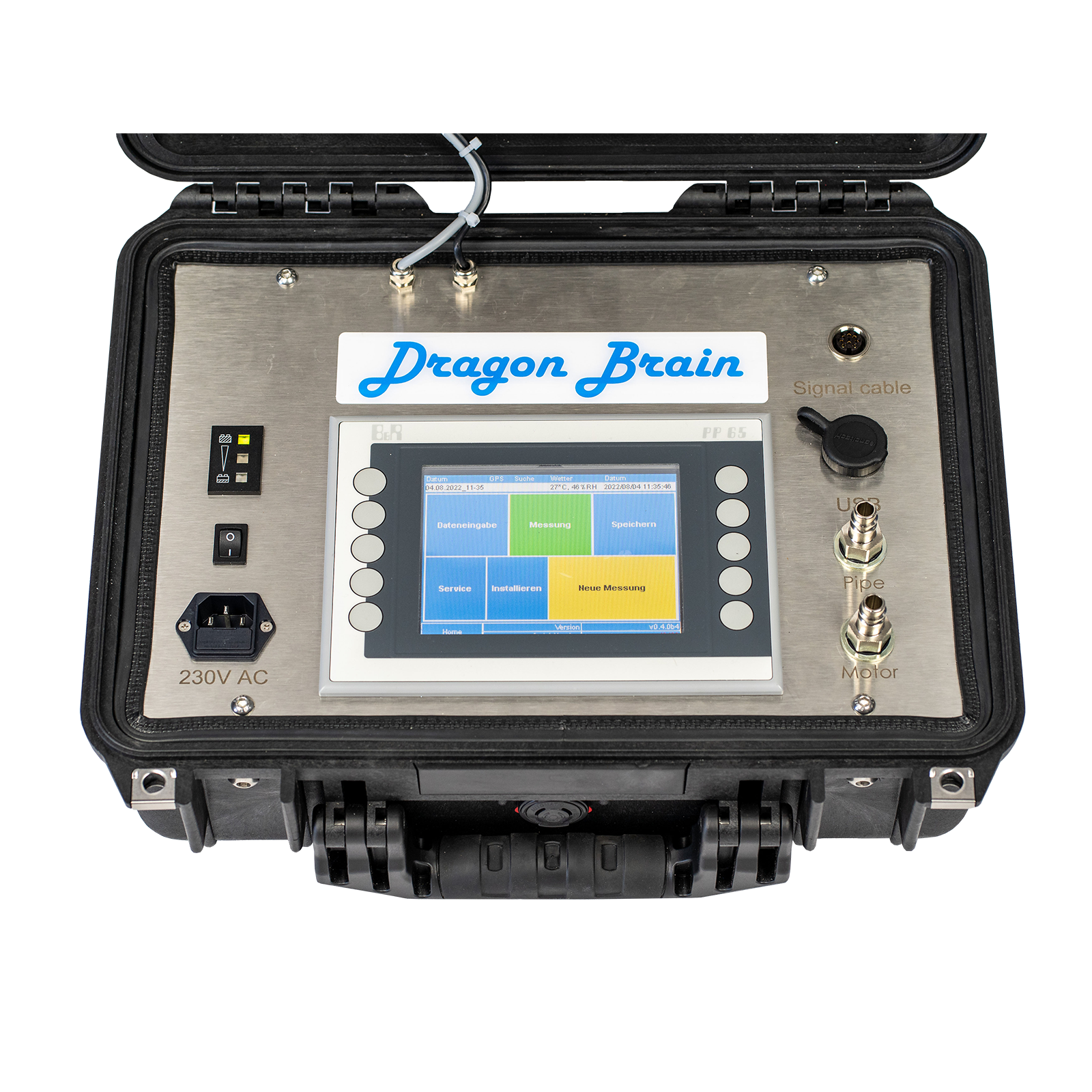 Datenlogger, Brain, Blue Dragon Jet
