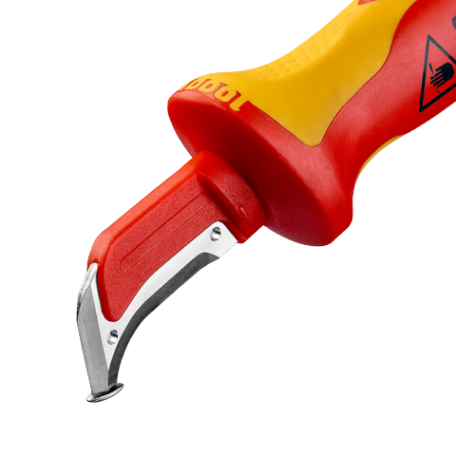 Kabelmesser, mit Gleitschuh, 180mm, VDE, Knipex