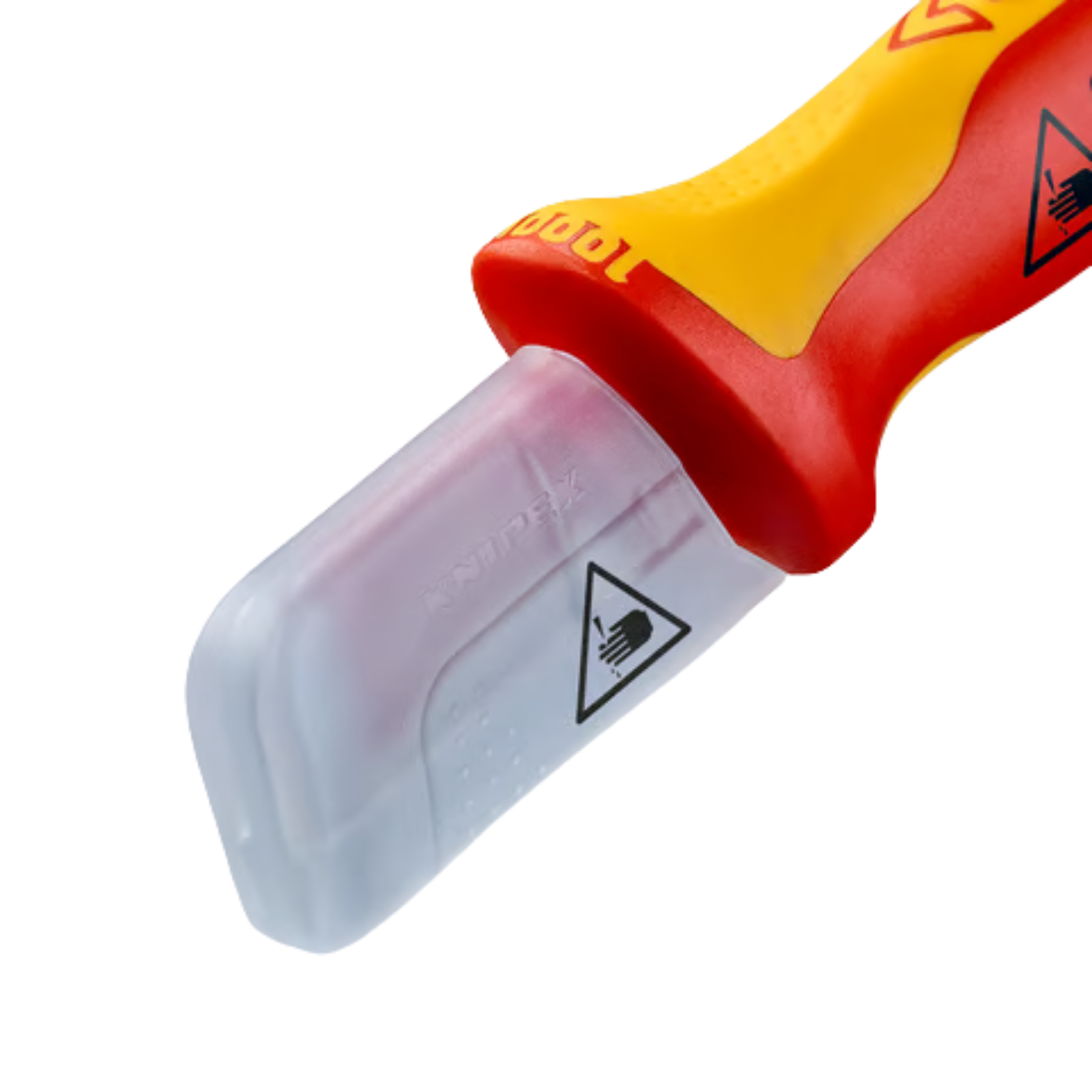 Kabelmesser, mit Gleitschuh, 180mm, VDE, Knipex