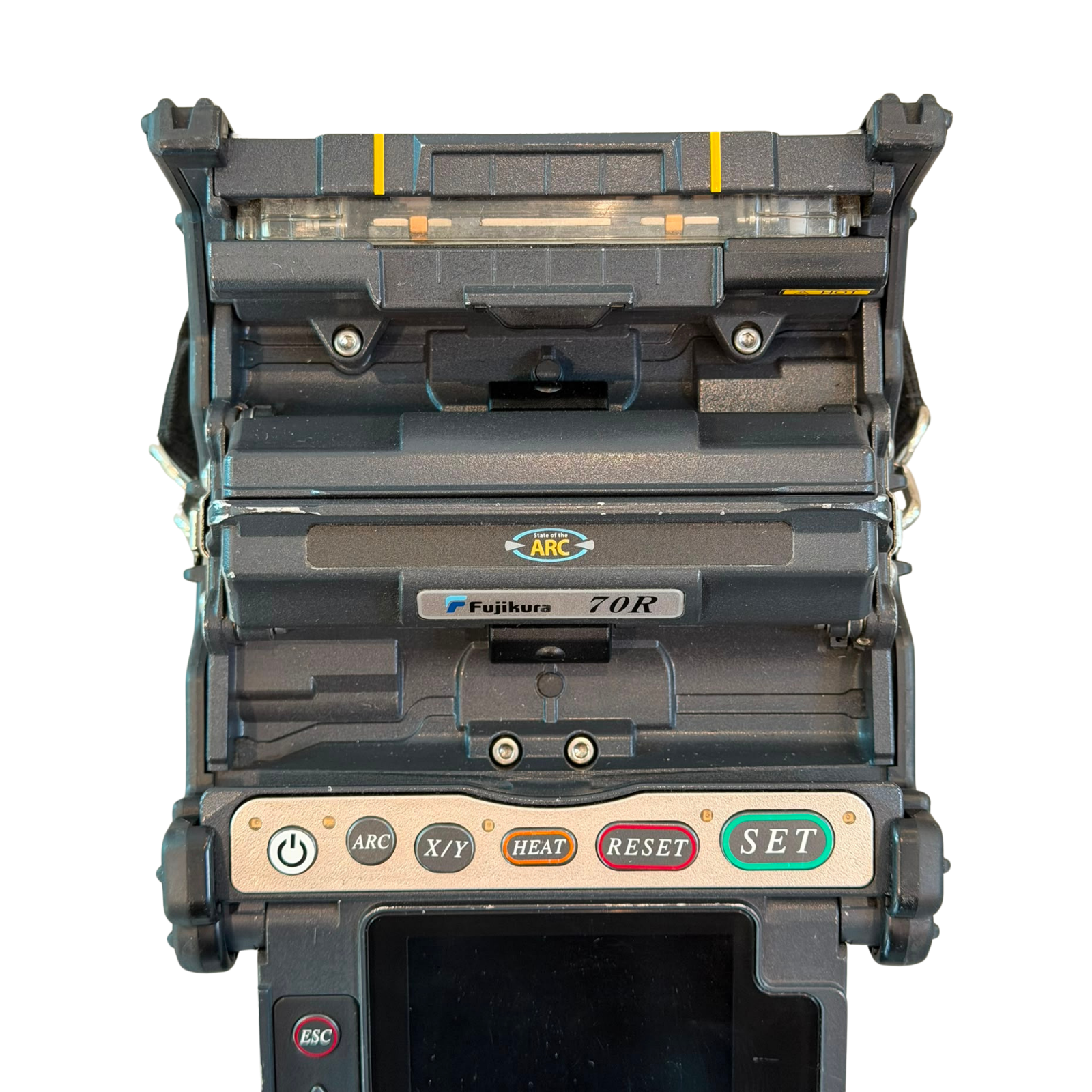 Gebrauchtes Spleißgerät, 70R, 7380 Schweißen, Baujahr 2016, inklusive CT-30 Cleaver, Fujikura